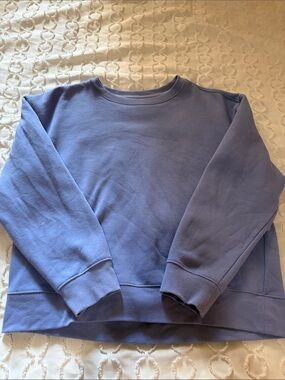 Woman's Crewneck Sweatshirt - Lavender Blue